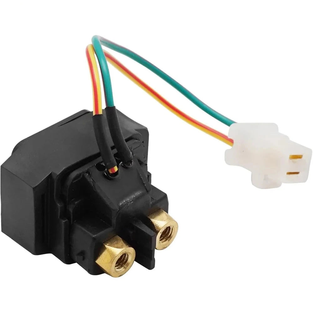 Starter Solenoid Relay for Yamaha Wolverine 350 1996-2005, Big Bear 350, Kodiak 400, Grizzly 600 1996-1998, Raptor 50, Raptor 80, Grizzly 80 #81940 Mati Powersports