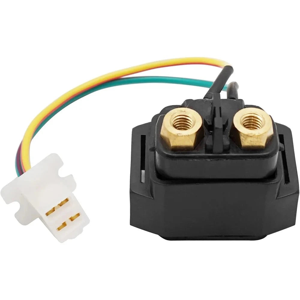 Starter Solenoid Relay for Yamaha Wolverine 350 1996-2005, Big Bear 350, Kodiak 400, Grizzly 600 1996-1998, Raptor 50, Raptor 80, Grizzly 80 #81940 Mati Powersports