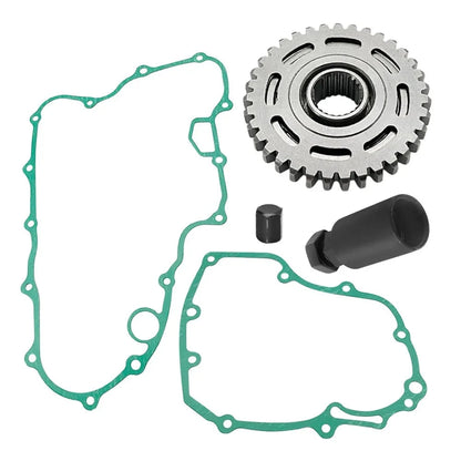 Starter Starting Clutch One Way Gear Bearing Gasket Flywheel Puller Kit for Honda TRX450ER TRX450 2006-2014 Mati Powersports