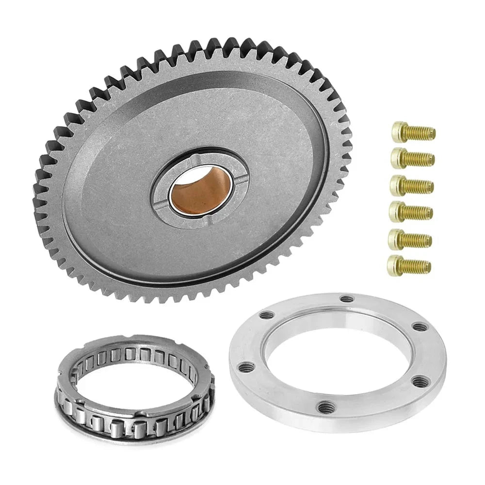 Starter Starting Clutch One Way Gear Bearing for Yamaha Grizzly Bruin Wolverine 350 2004-2009 5UH-15517-00-00 5KM-15590-00-00