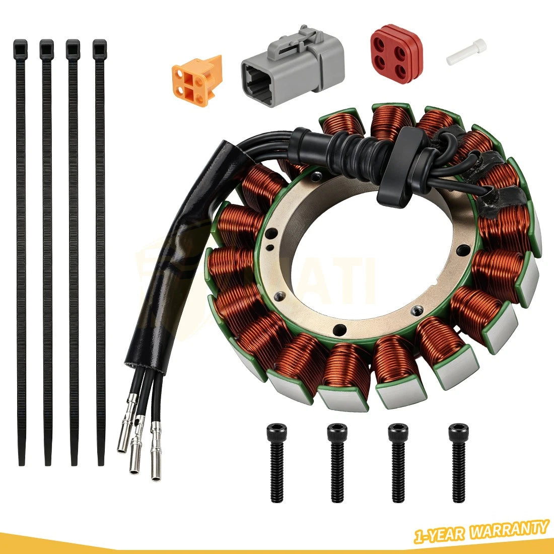 Stator For FLST FXST FXD  Screamin Eagle Fat Boy Heritage Springer Softail Deuce Super Glide  2001-2006 30017-01