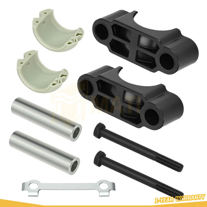 1CT-F1957-00-00 Steering Stem Clamp Bracket Kit For Yamaha YFM450 YFM550 YFM700 YFM450K YFM700K