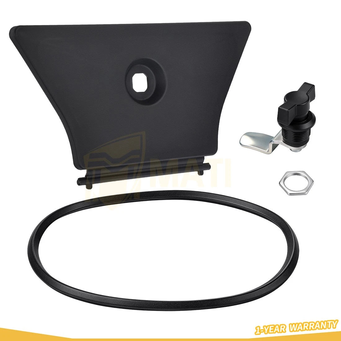 For Polaris Sportsman 400 450 500 570 700 800 Hawkeye 325 400 06-24 Storage Box Tool Box Door Lid w/ Latch