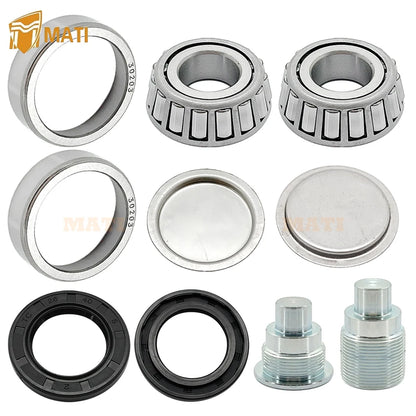 Swingarm Bearing Bolt Seal Kit for Honda Recon 250 TRX250EX TRX250X FourTrax 300 Rancher 350 400 Foreman 400 450 500 Rubicon 500 Mati Powersports