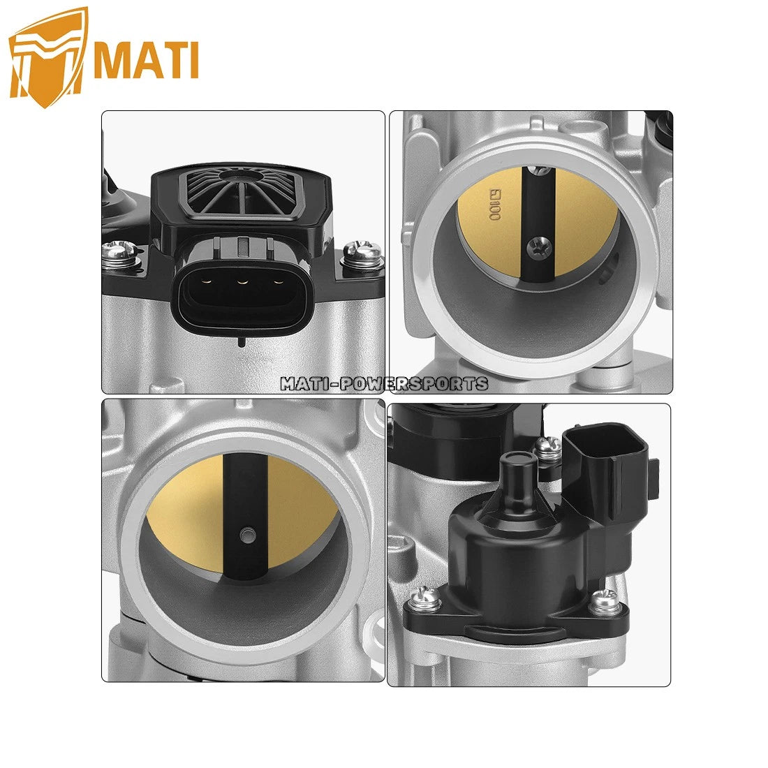 Complete EFI Throttle Body Assembly for Polaris Sportsman ETX 325 Hawkeye 325 2x4 2015 Replaces 1204986
