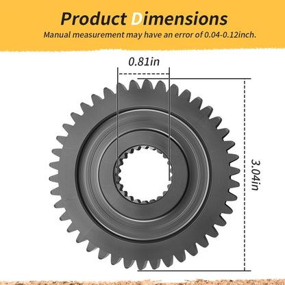 For Polaris RZR 170 2009-2021 Transmission Output Gear 0454557