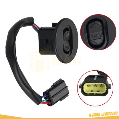 8M0037225 Trim Switch Round Bezel For Mercury Outboard 65 75 80 100 115 135 150