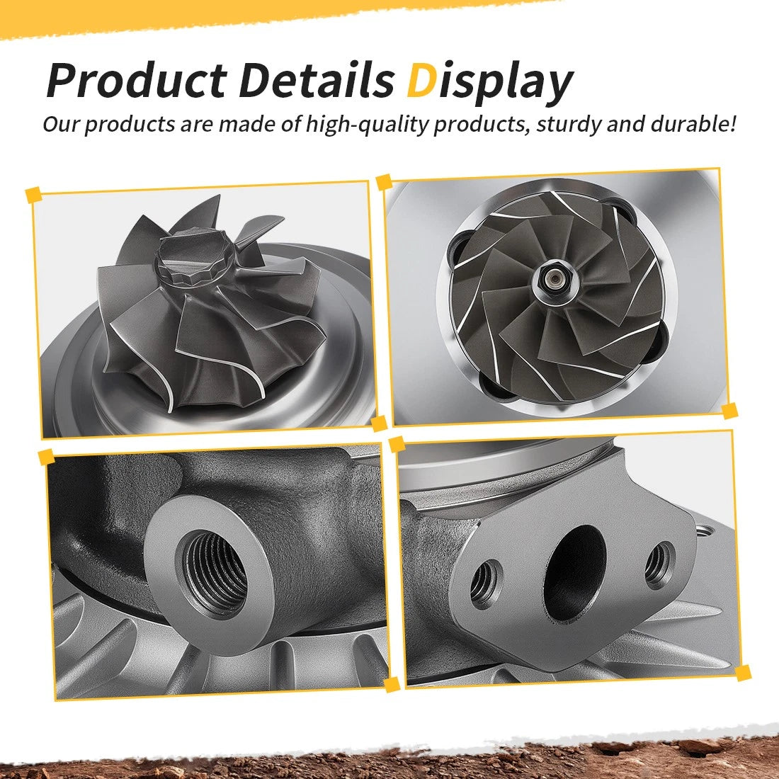 Turbocharger Set For Honda AquaTrax F12X R12X 2002-2007 18900-JSI-671