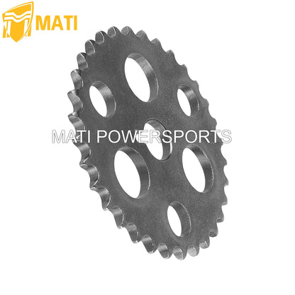 M MATI Camshaft Cam Timing Gear Sprocket For Yamaha Warrior Big Bear Moto-4 Wolverine 350 YFM350X/F/ER Kodiak 400 YFM400F OEM: 3HN-12176-00-00