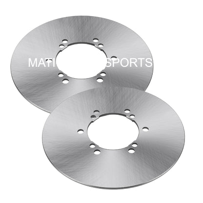 2PCS Front Brake Rotor Disc for Polaris 400L Big Boss 250 350L 400L 500 Ranger 500 OEM: 5211326