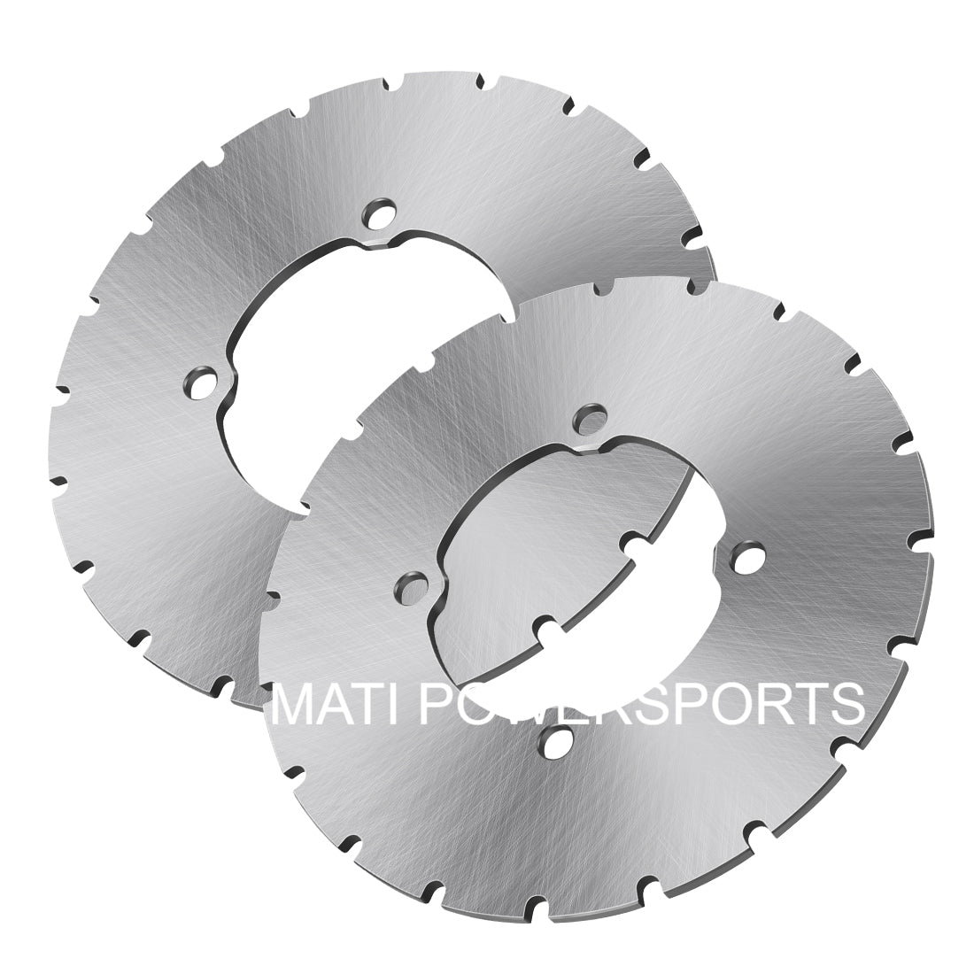 2PCS Front Brake Rotor Disc  for Polaris Scrambler 400 500 Magnum 325 Sport 400L 5211869