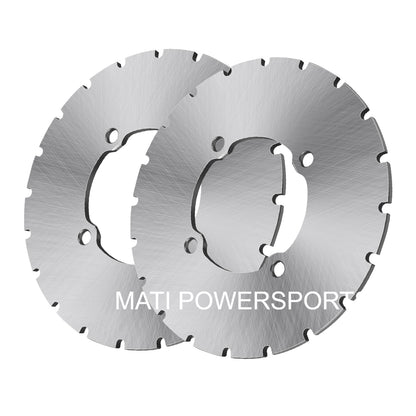 2PCS Front Brake Rotor Disc  for Polaris Trail Blazer 250 Trail Boss 325 Xpedition 325 Xplorer 250