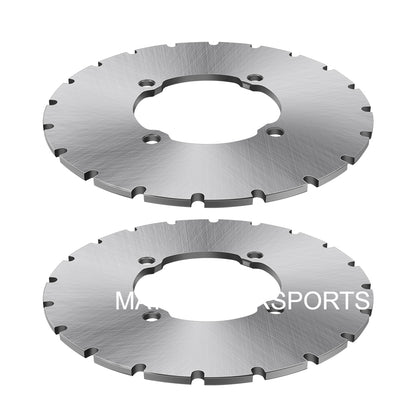 2PCS Front Brake Rotor Disc  for Polaris Trail Blazer 250 Trail Boss 325 Xpedition 325 Xplorer 250