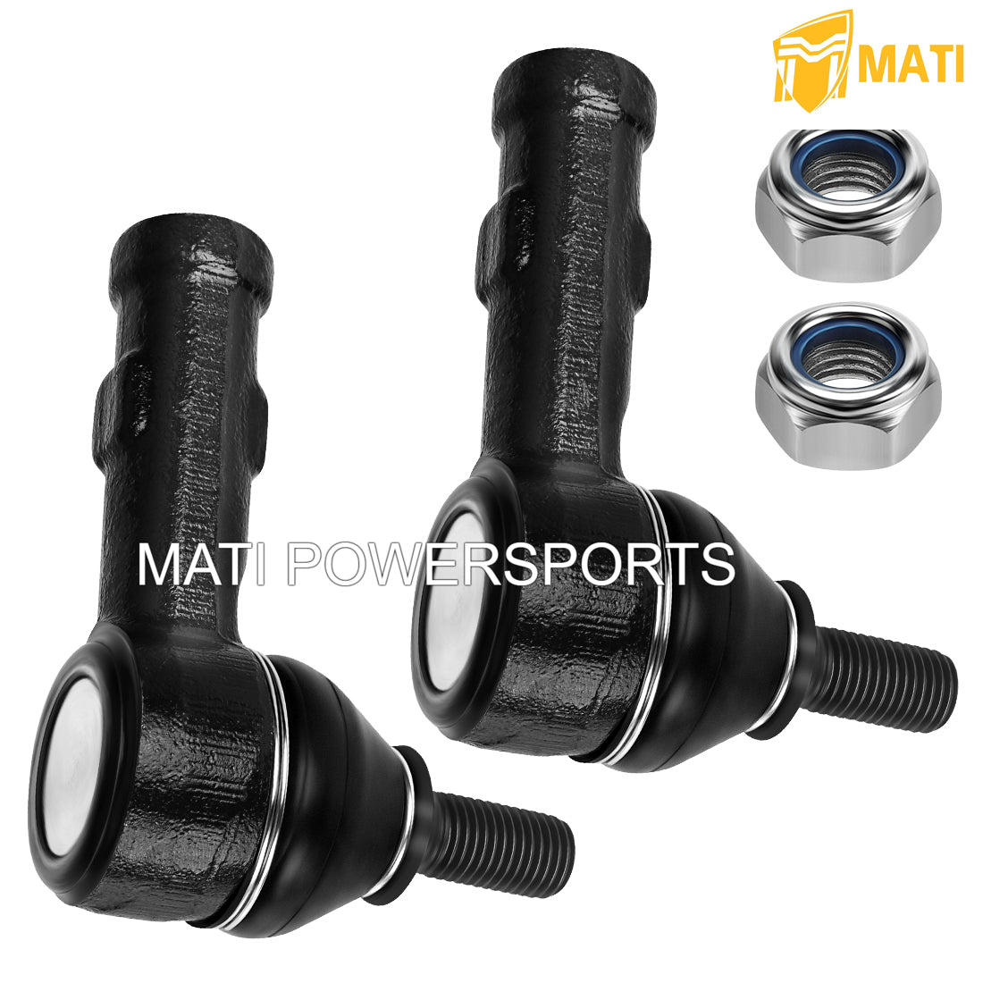 M MATI 2Pcs Left & Right Steering Tie Rod End Fit For Polaris RZR 1000/Turbo XP OEM: 7061234 7061203