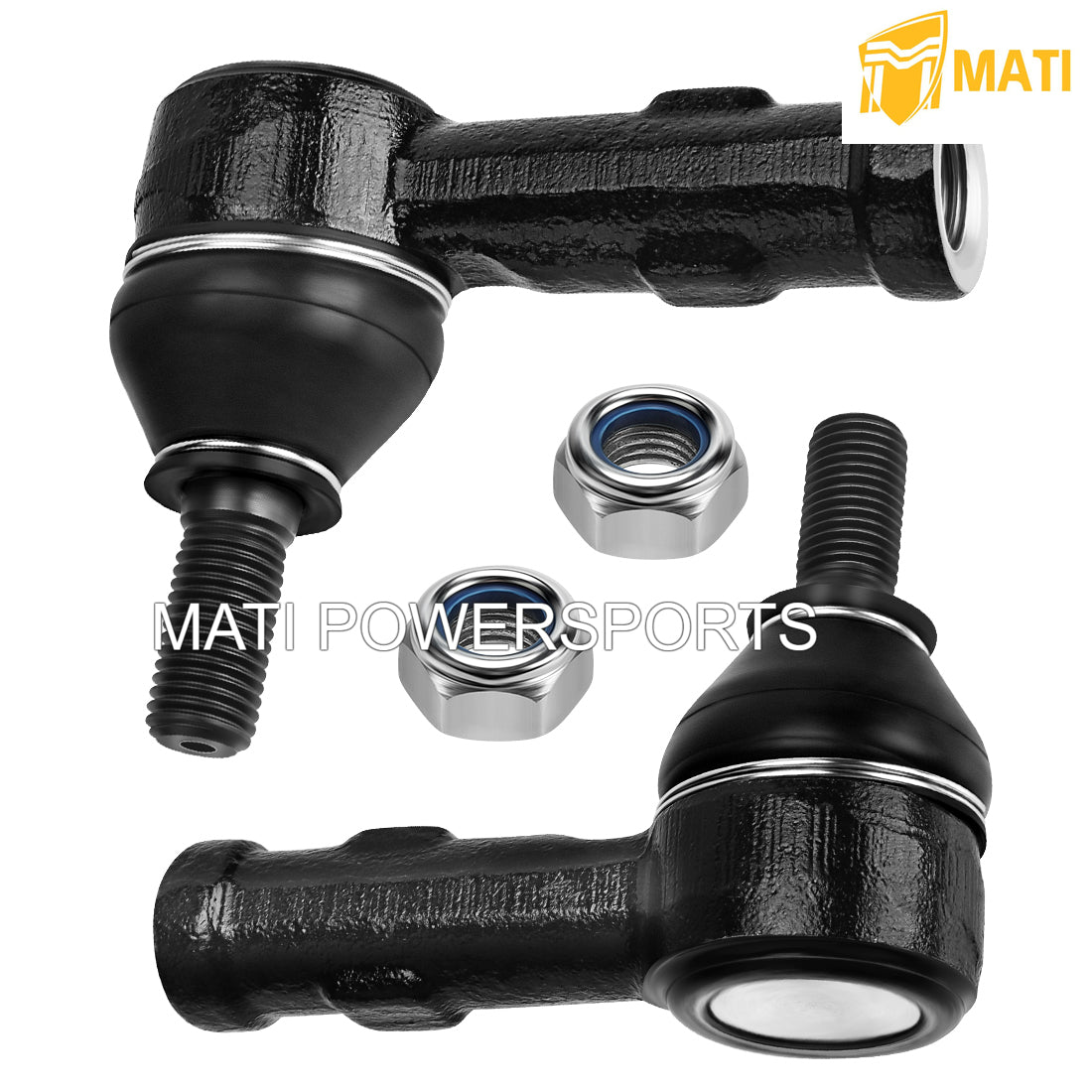 M MATI 2Pcs Left & Right Steering Tie Rod End Fit For Polaris RZR 1000/Turbo XP OEM: 7061234 7061203