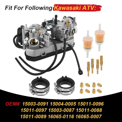 Carburetor Carb & Intake Manifold For Kawasaki KVF750 Brute Force 750 4x4i 2005-2007 15003-0091