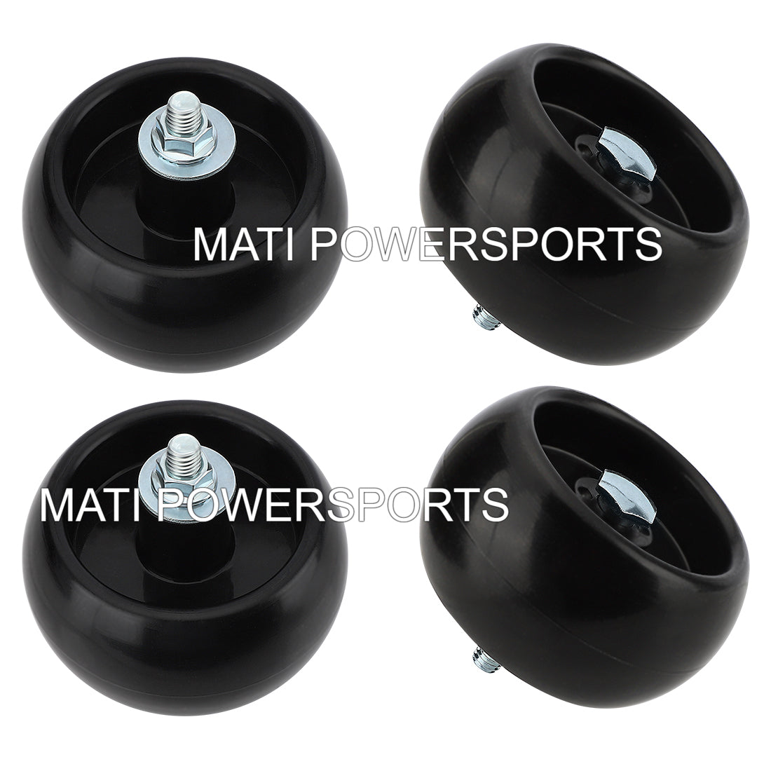 M MATI 4Pcs Deck Wheel Kit for Ferris Craftsman Snapper Simplicity Murray CSSM  ZTS6000 ZTS7000 ZTS7500 CTX9000 MPN: 2204320