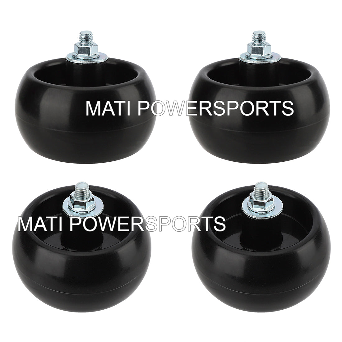 M MATI 4Pcs Deck Wheel Kit for Ferris Craftsman Snapper Simplicity Murray CSSM  ZTS6000 ZTS7000 ZTS7500 CTX9000 MPN: 2204320