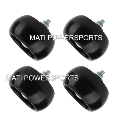 M MATI 4Pcs Deck Wheel Kit for Ferris Craftsman Snapper Simplicity Murray CSSM  ZTS6000 ZTS7000 ZTS7500 CTX9000 MPN: 2204320