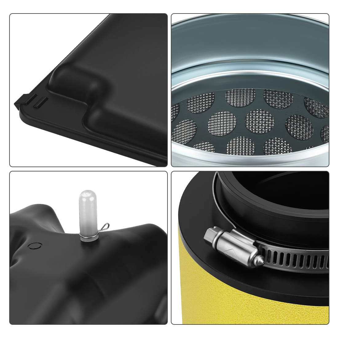 Air Filter Kit w/Air Box Case w/Cover w/Seal For Honda Sportrax 300 TRX300EX/X TRX250X 17211-HC0-000