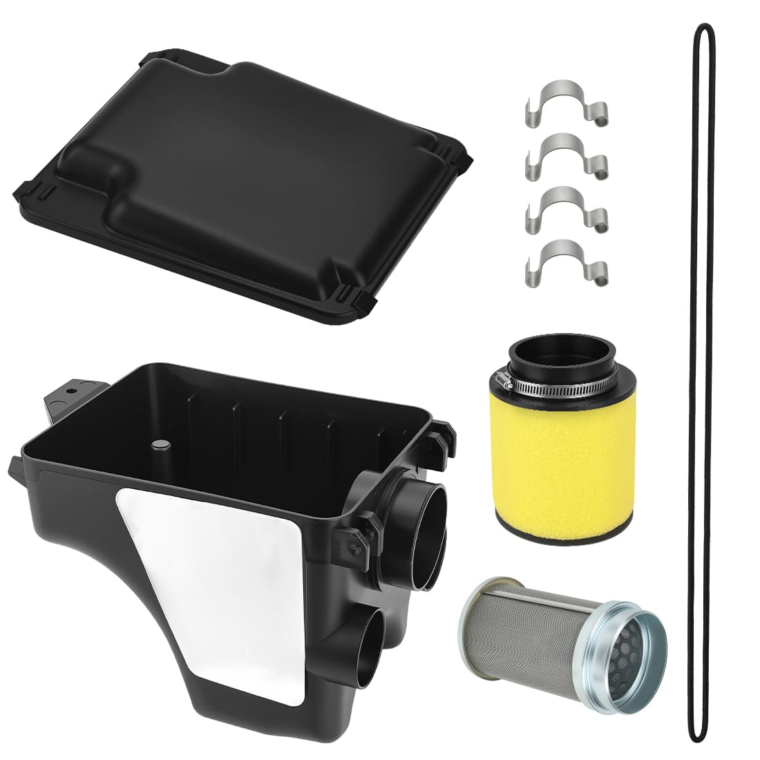 Air Filter Kit w/Air Box Case w/Cover w/Seal For Honda Sportrax 300 TRX300EX/X TRX250X 17211-HC0-000