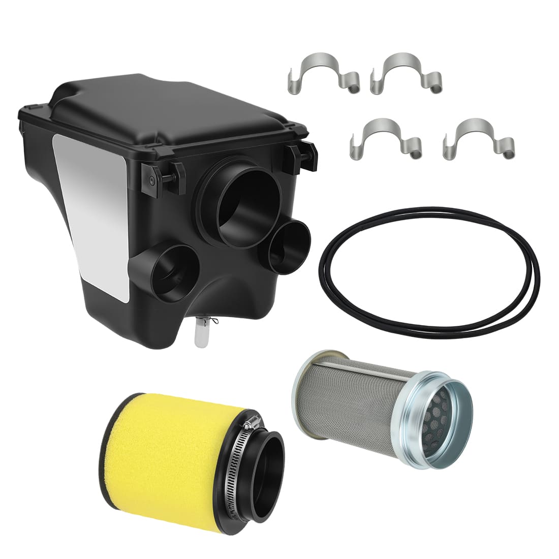 Air Filter Kit w/Air Box Case w/Cover w/Seal For Honda Sportrax 300 TRX300EX/X TRX250X 17211-HC0-000