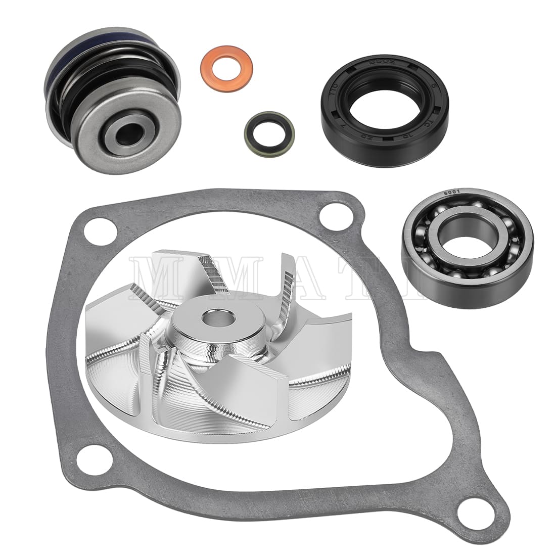Water Impller & Water Pump Seal Rebuild Kit For Polaris  Sportsman Scrambler Magnum Ranger 400 425 450 500 1995-2014 3084837