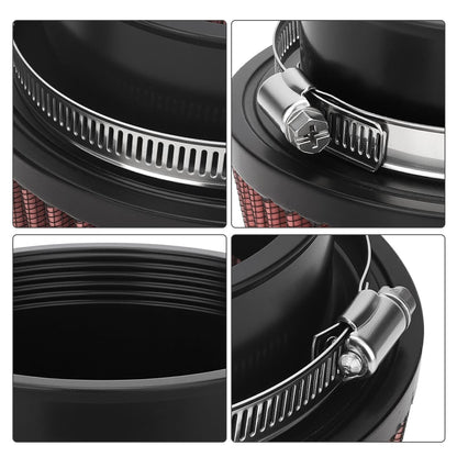 Air Filter w/Guide Holder Kit For Yamaha YFZ450 YFZ450R YFZ450X 2008-2024 5TG-14451-00-00