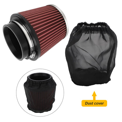 Air Filter w/Guide Holder Kit For Yamaha YFZ450 YFZ450R YFZ450X 2008-2024 5TG-14451-00-00