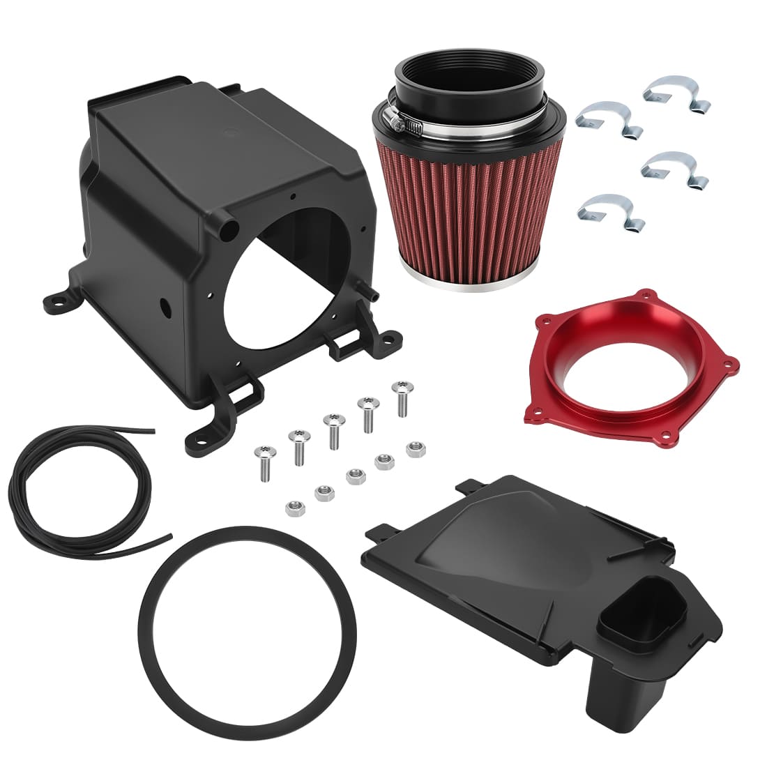 Air Filter Kit & Air Box Case w/ Cover Cap Seal For Yamaha YFZ450 2004-2013 YFZ450X 2008