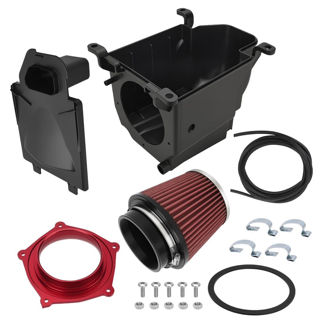 Air Filter Kit & Air Box Case w/ Cover Cap Seal For Yamaha YFZ450 2004-2013 YFZ450X 2008