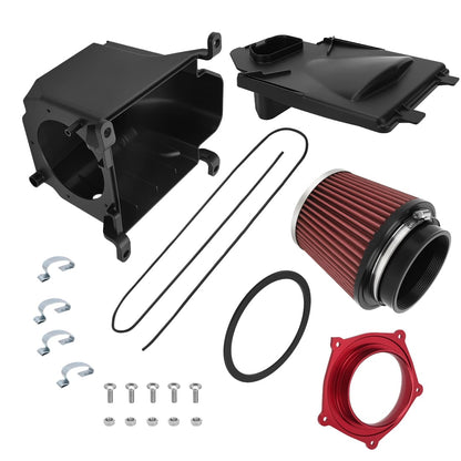 Air Filter Kit & Air Box Case w/ Cover Cap Seal For Yamaha YFZ450 2004-2013 YFZ450X 2008