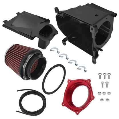 Air Filter Kit & Air Box Case w/ Cover Cap Seal For Yamaha YFZ450 2004-2013 YFZ450X 2008