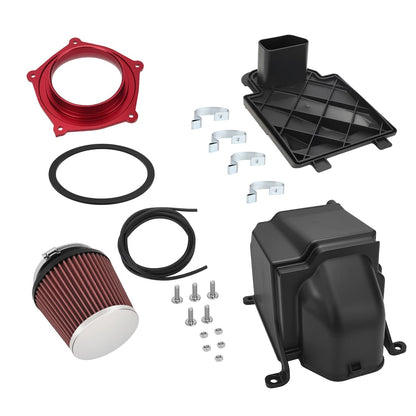 Air Filter Kit & Air Box Case w/ Cover Cap Seal For Yamaha YFZ450 2004-2013 YFZ450X 2008