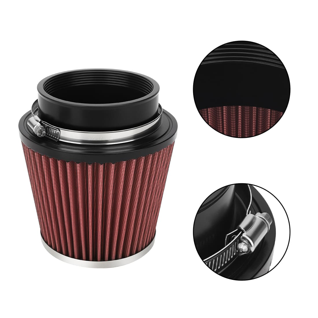 Air Filter Kit & Air Box Case w/ Cover Cap Seal For Yamaha YFZ450 2004-2013 YFZ450X 2008