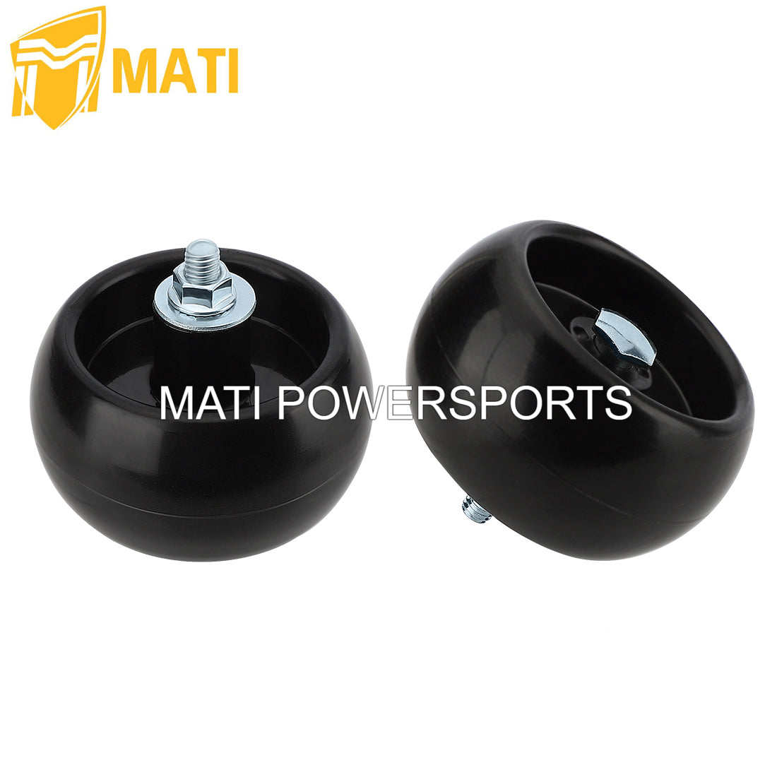 M MATI 2Pcs Deck Wheel Kit for Ferris Craftsman Snapper Simplicity Murray OEM: 1714760 12060 2108765 210-043 12060 72-021