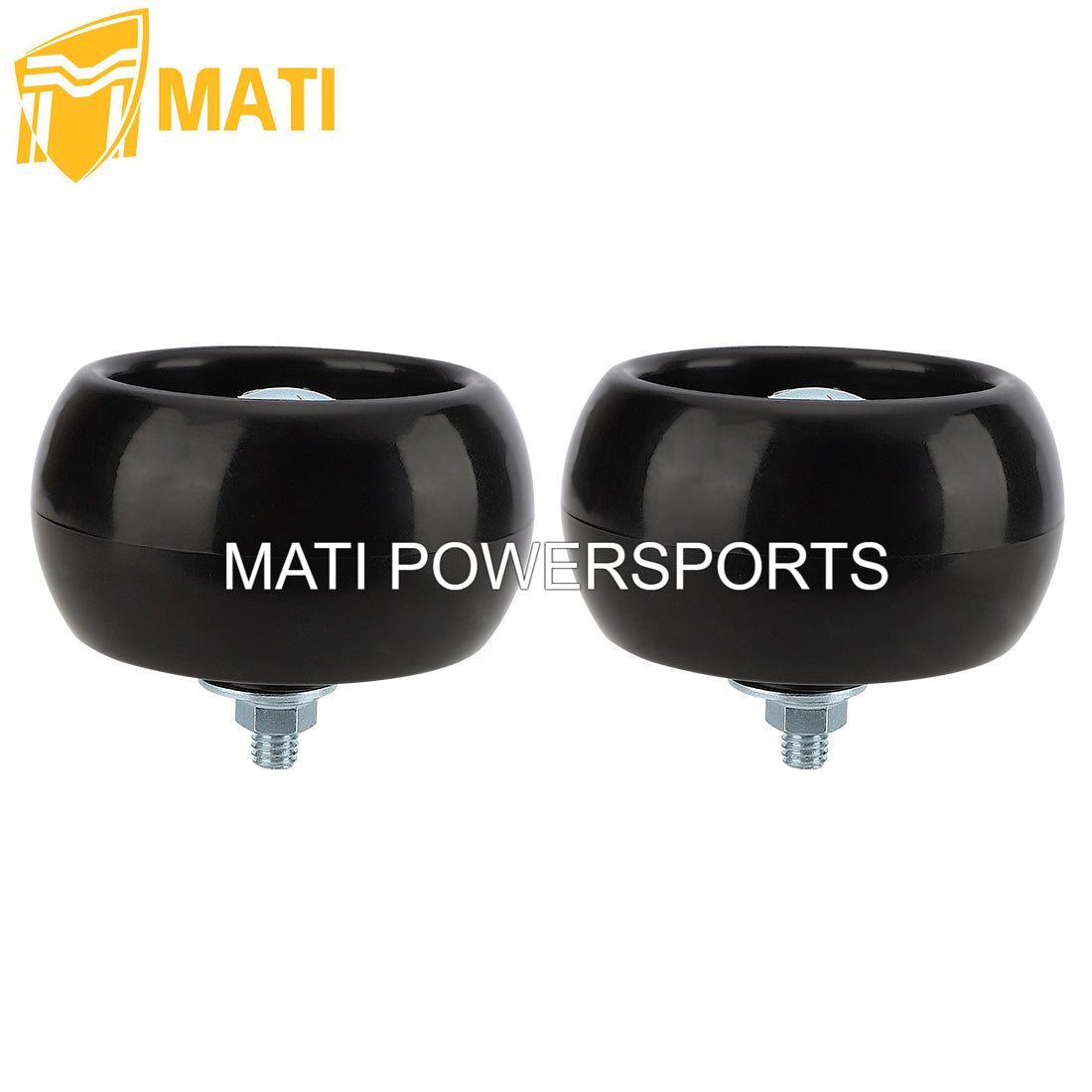 M MATI 2Pcs Deck Wheel Kit for Ferris Craftsman Snapper Simplicity Murray OEM: 1714760 12060 2108765 210-043 12060 72-021