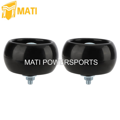 M MATI 2Pcs Deck Wheel Kit for Ferris Craftsman Snapper Simplicity Murray OEM: 1714760 12060 2108765 210-043 12060 72-021