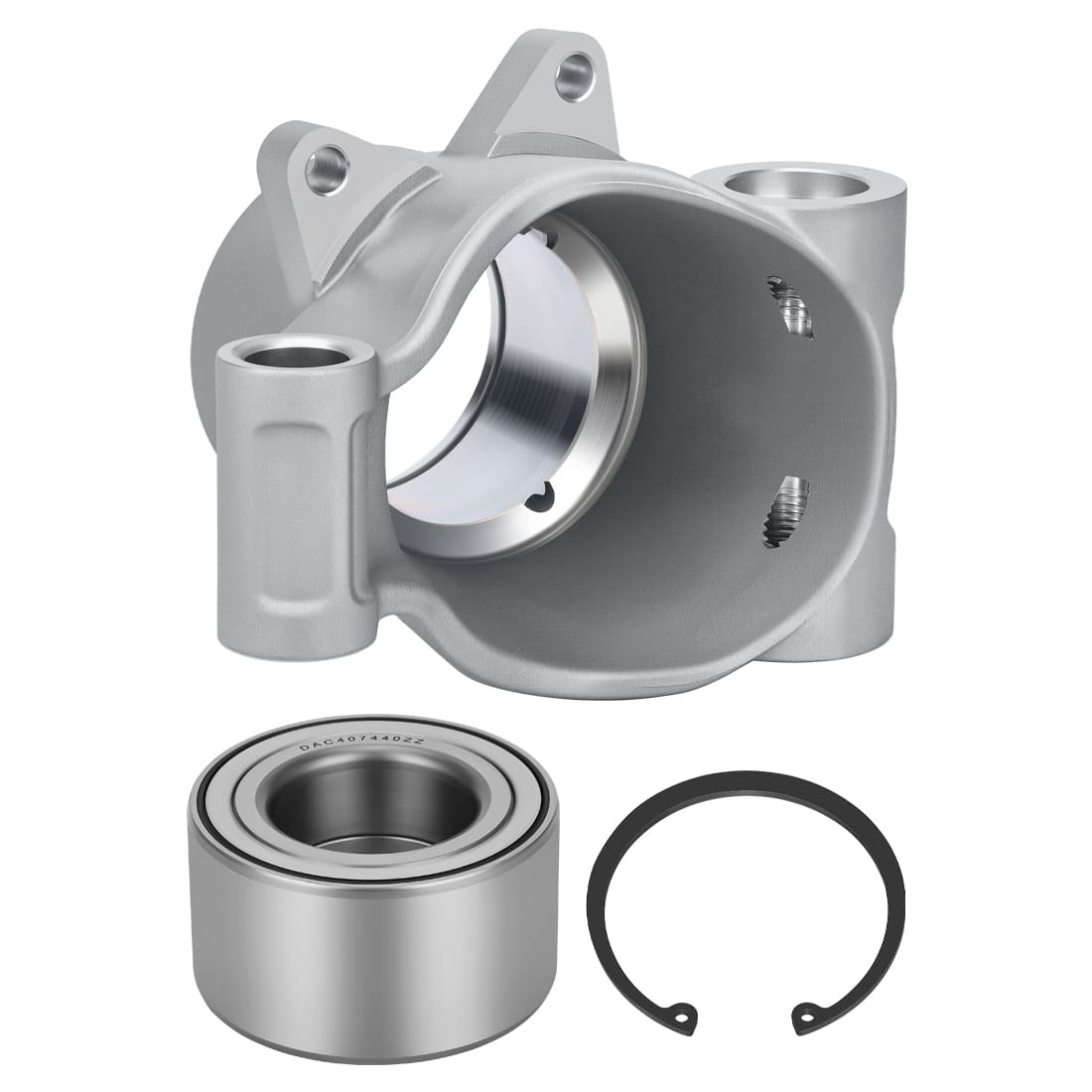 Rear Wheel Bearing Carrier & Bearing Kit For Polaris Sportsman 400 450 500 570 700 800 Hawkeye 325 400 2007-2025 5135563