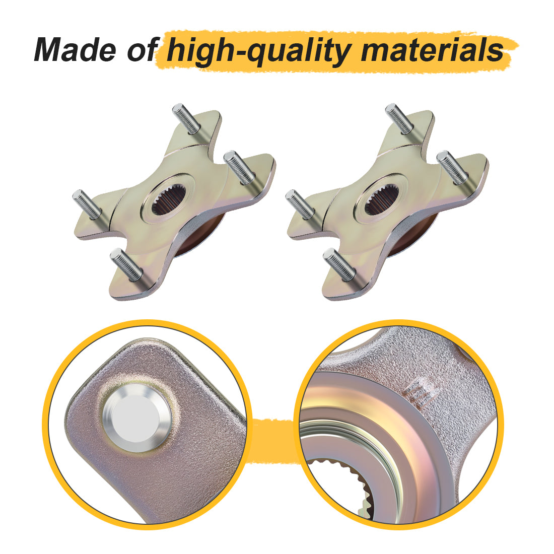 Front Rear Left or Right Wheel Hubs For Can-Am Outlander Renegade 330 400 500 650 800 MAX R 2004-2015 705501713