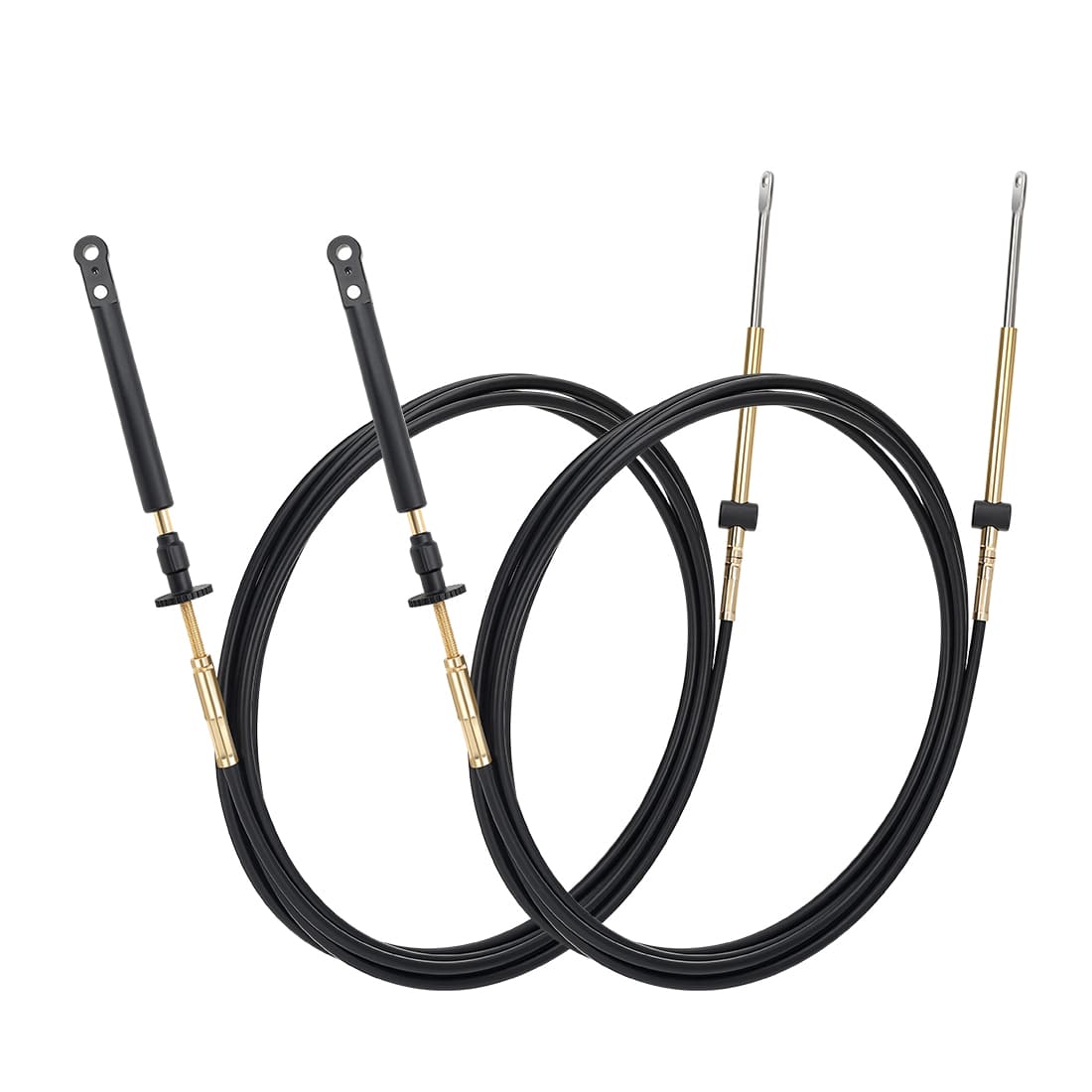 2 Pcs Throttle Shift Remote Control Cable For Johnson Evinrude OMC BRP 1979-1994 0173114