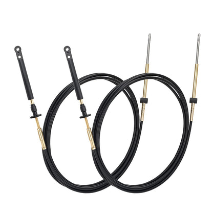 2 Pcs Throttle Shift Remote Control Cable For Johnson Evinrude OMC BRP 1979-1994 0173114