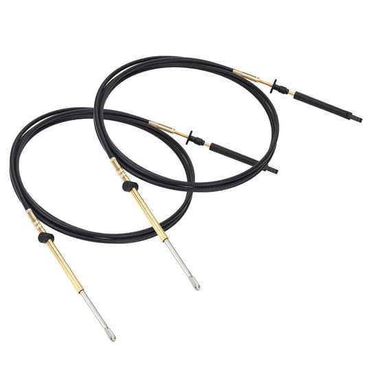 2 Pcs Throttle Shift Remote Control Cable For Johnson Evinrude OMC BRP 1979-1994 0173114