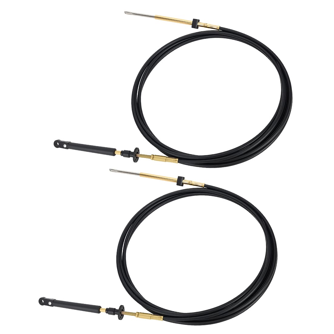 2 Pcs Throttle Shift Remote Control Cable For Johnson Evinrude OMC BRP 1979-1994 0173114