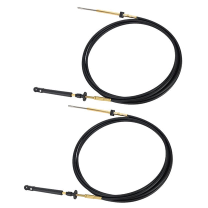 2 Pcs Throttle Shift Remote Control Cable For Johnson Evinrude OMC BRP 1979-1994 0173114