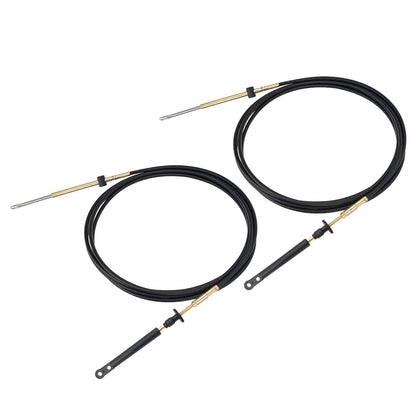 2 Pcs Throttle Shift Remote Control Cable For Johnson Evinrude OMC BRP 1979-1994 0173114