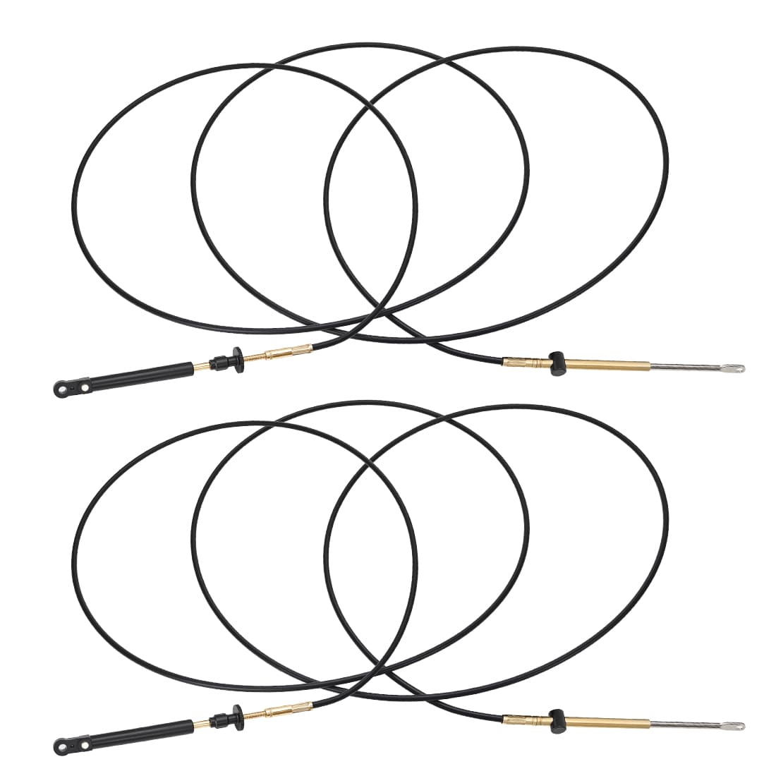 2 Pcs Throttle Shift Remote Control Cable For Johnson Evinrude OMC BRP 1979-1994 0173114