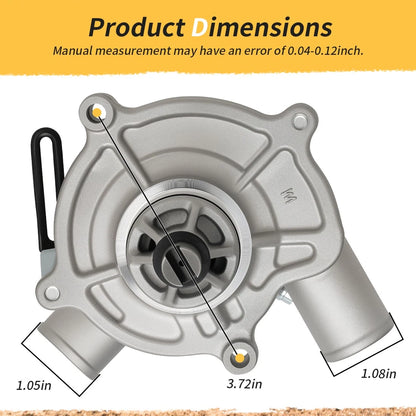 Water Pump Assembly For Suzuki GSXR600 GSXR750 GSXR600Z 2000-2005 17400-35F10 17400-35F11