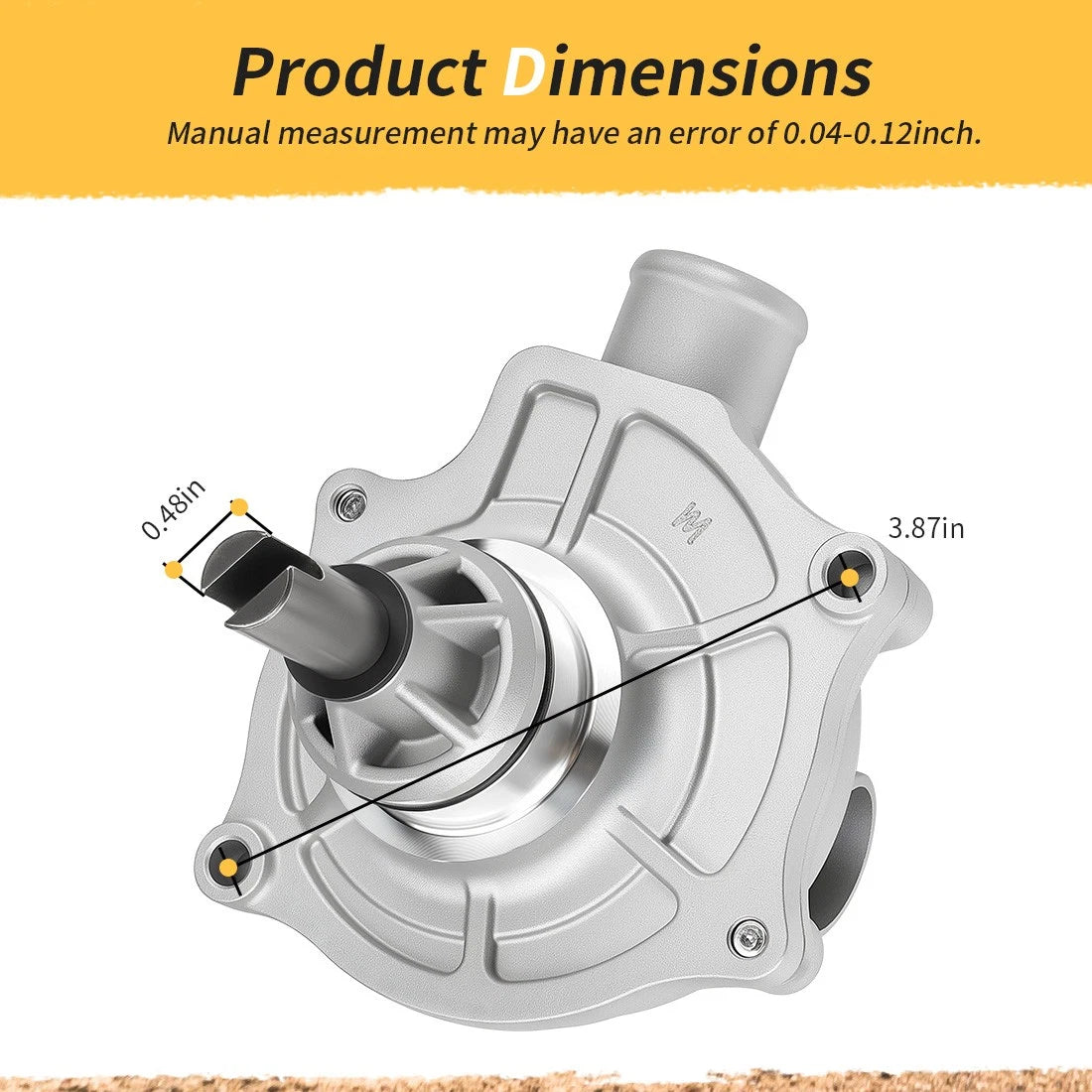 17400-18H00 For Suzuki GSX650 F/FA GSX1250FA GSF1250S/SA 08-16 Water Pump Assembly