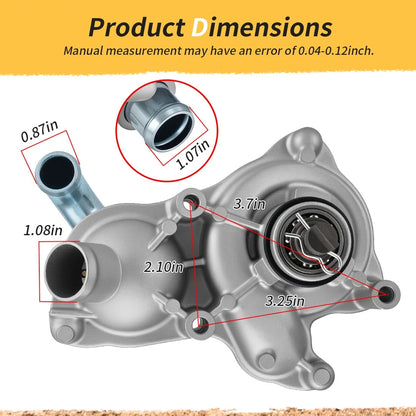 Water Pump Assembly For Honda GL1800 Gold Wing 1800 2001-2017 19200-MCA-A02